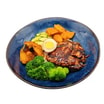 Poke Bowl mit geschmortem Hühnerfleisch